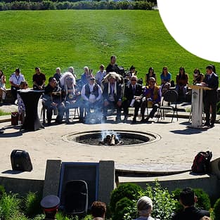 Oodena Celebration Circle at The Forks, Winnipeg