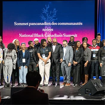 First cohort of Power of Youth on stage at 2025 NBCS