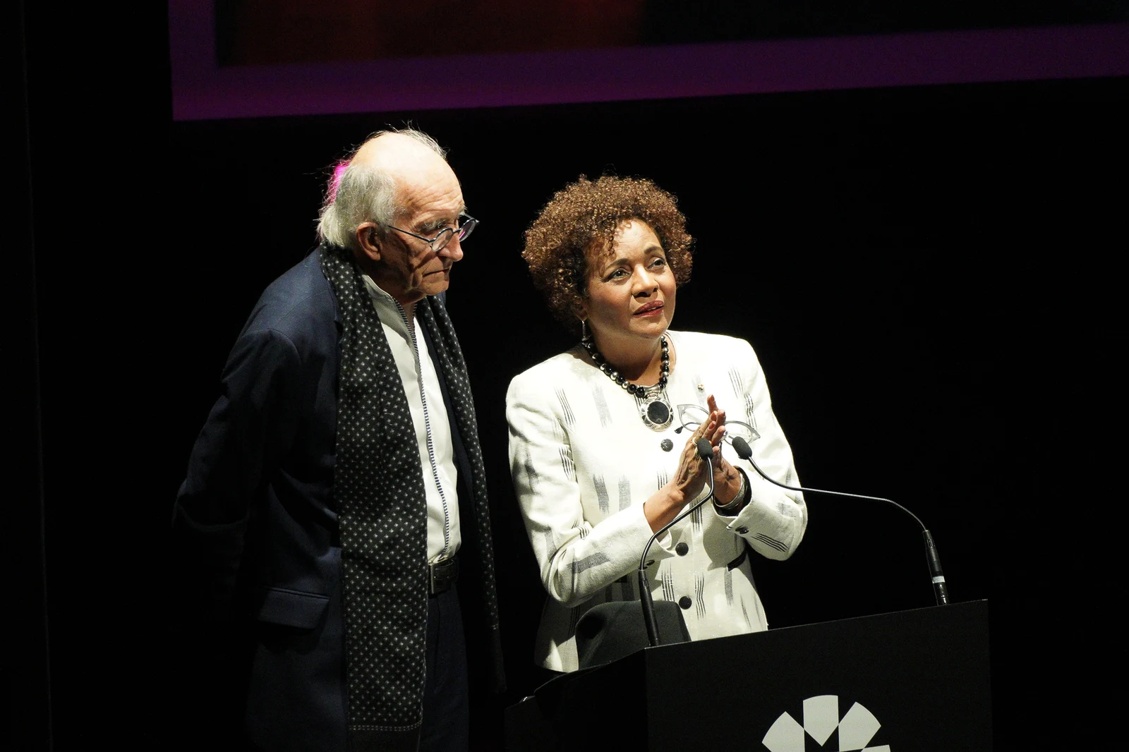 Michaëlle Jean et Jean-Daniel Lafond ensemble au Sommet pancanadien des communautés noires